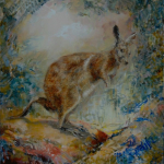 Crescent Nail-Tailed Wallaby Extinct 1956